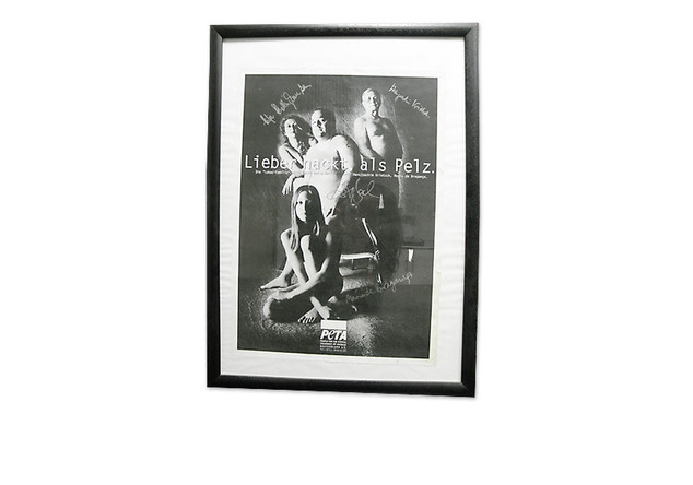  PETA-Plakat von Dirk Bach 