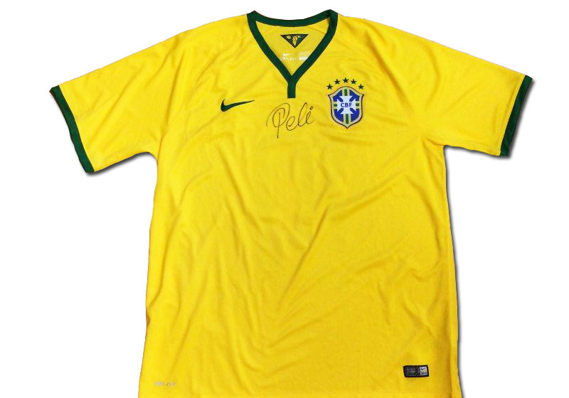 Brasilien Trikot Fußball Fan Trikot Gelb 