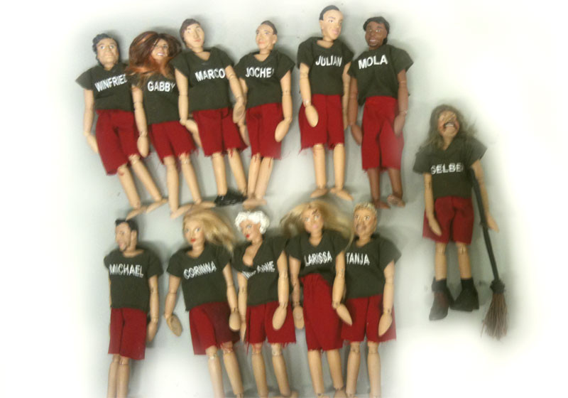 Original Dschungel-Puppe von Mola Adebisi 