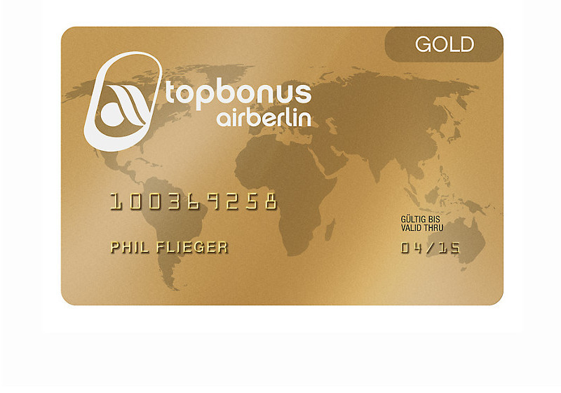  Gold Card airberlin 