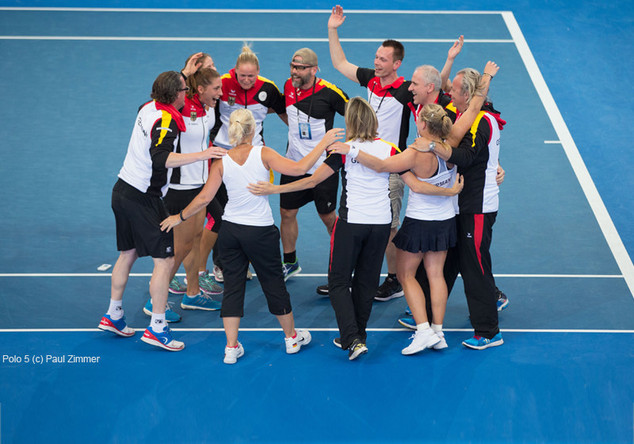  Poloshirt  Fed Cup Team 