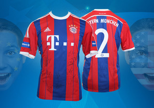  Bayern-Trikot signiert 