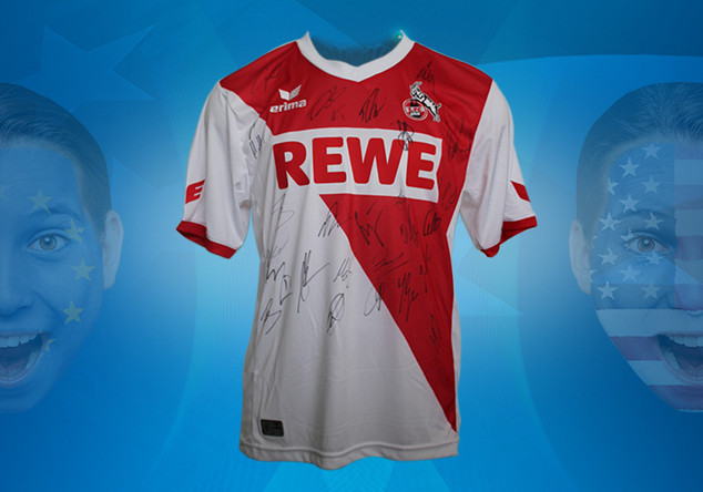  Köln-Trikot signiert 