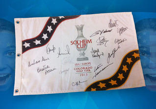  Pin Flag Solheim Cup 2013 