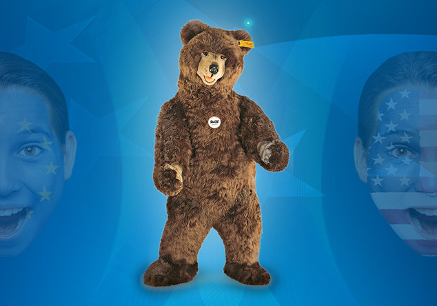  Riesiger Steiff Bär 