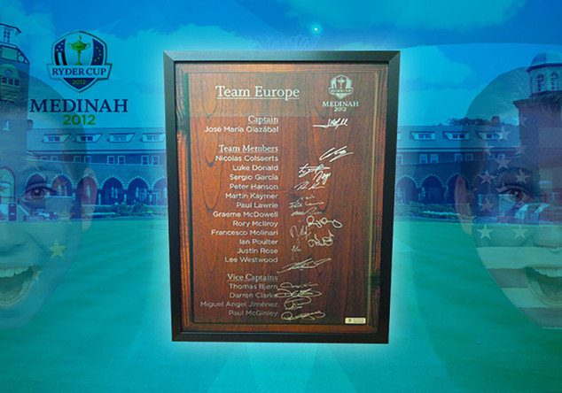  Ryder Cup Honor Board 