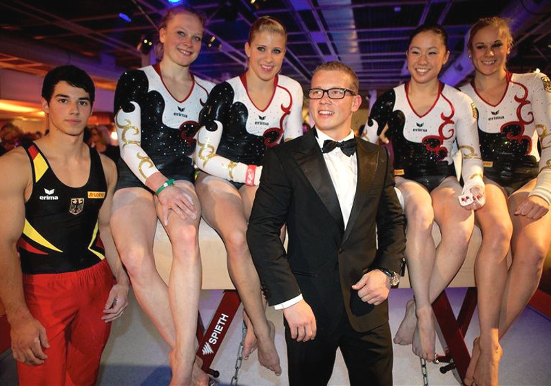 Gast beim exklusiven Ball des Sports