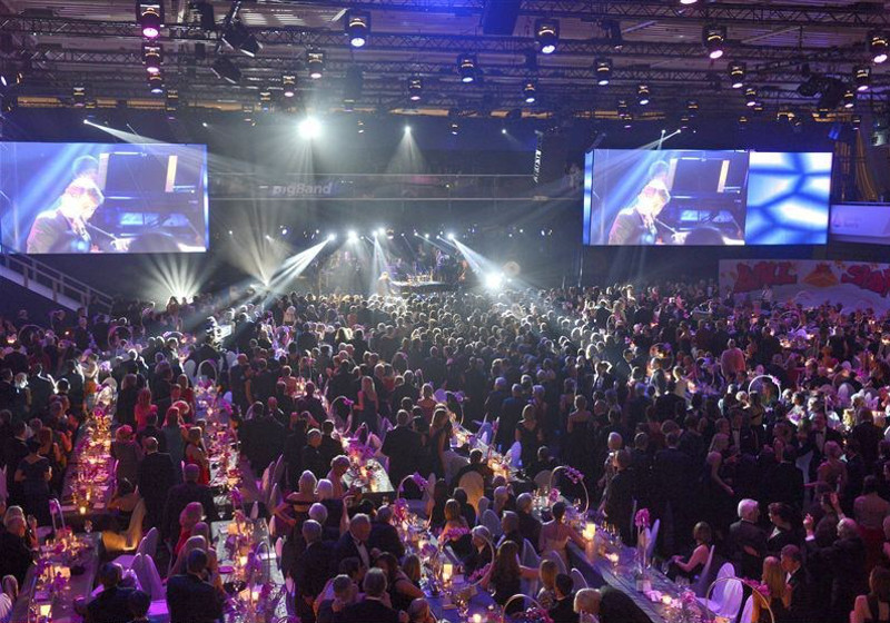 Gast beim exklusiven Ball des Sports