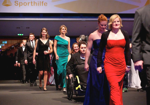 Gast beim exklusiven Ball des Sports