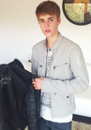  Biebers Lederjacke 