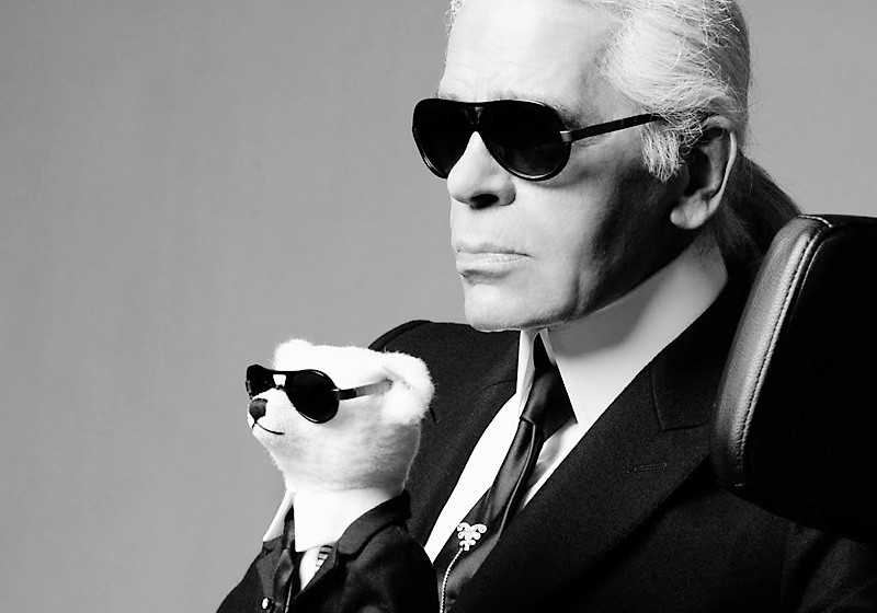 Messingtafel Lagerfeld 