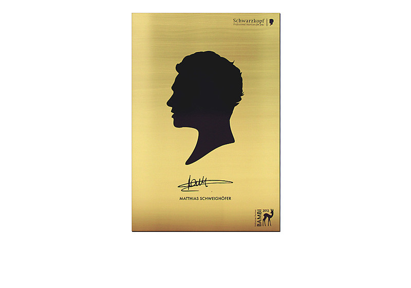  Messingtafel Schweighöfer 