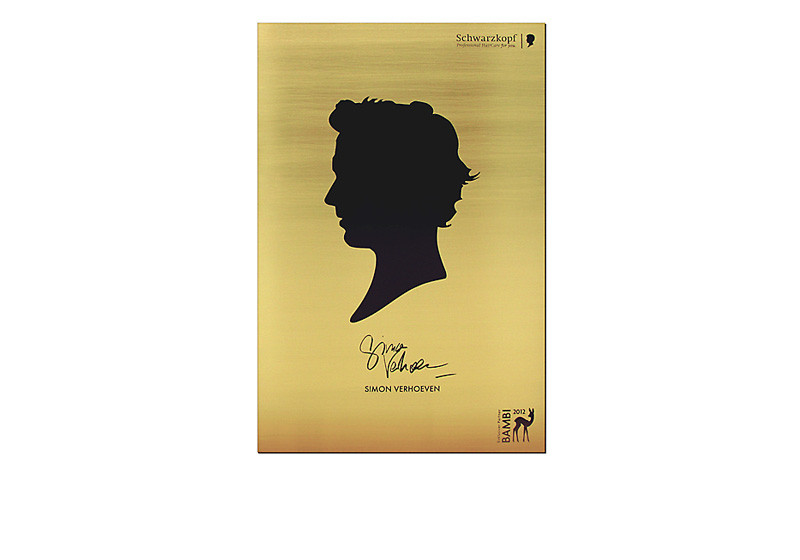  Messingtafel Verhoeven 