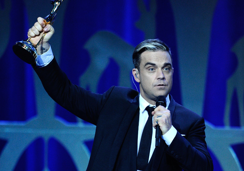  Robbie Williams Kissen 