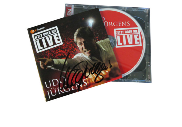 Doppel-Album von Udo Jürgens signiert