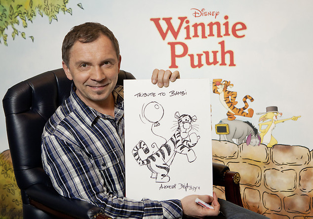  Winnie-Puuh-Zeichnung 