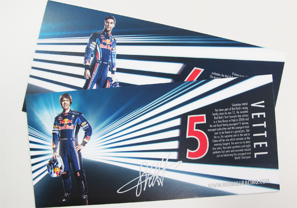  Signierte Vettel-Uhr  