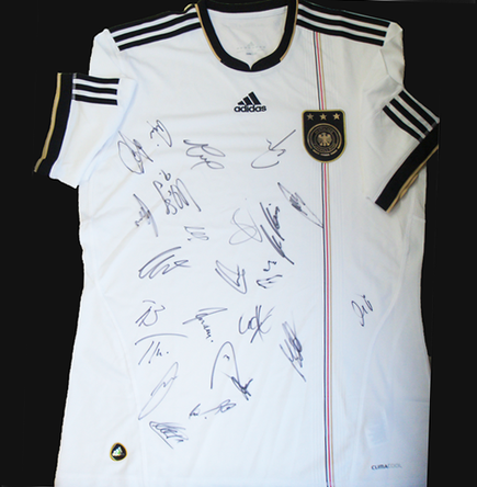  WM-Trikot signiert 