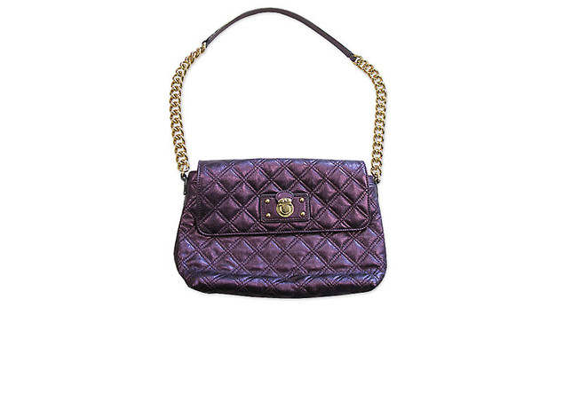 Designer-Handtasche aus Leder vom Luxus-Label Marc Jacobs