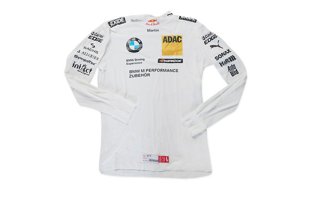Signiertes feuerfestes DTM-Rennhemd von Champion Martin Tomczyk