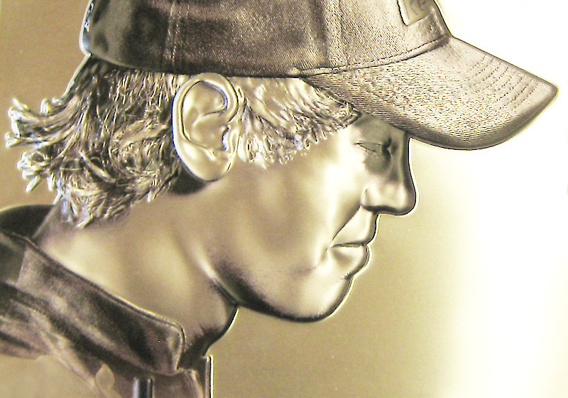  Sebastian Vettel Aluprint 