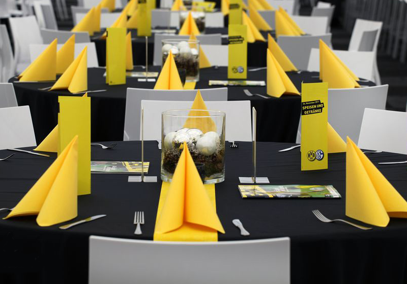 Im VIP-Bereich erwarten Sie kulinarische Genüsse in stilvollem Ambiente