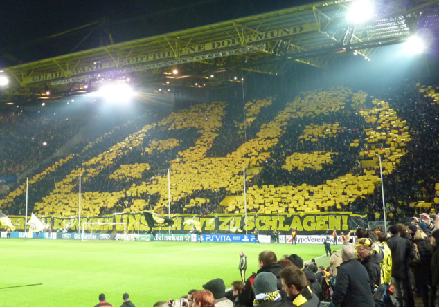 Mit Ihren Tickets haben Sie einen hervorragenden Blick auf die Wand