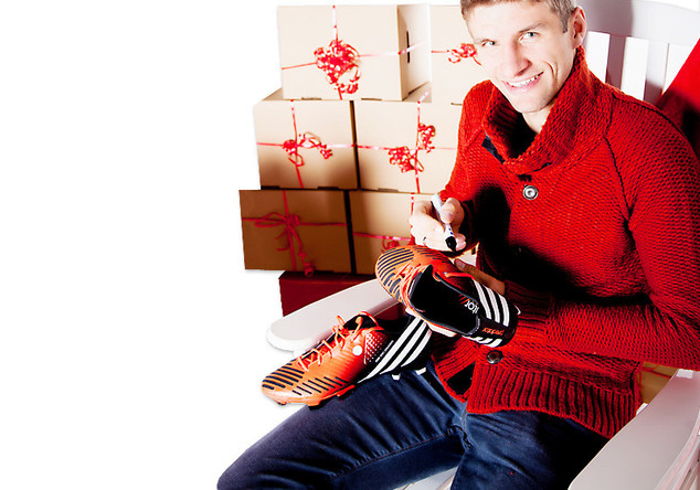  Müllers Matchworn-Schuhe 