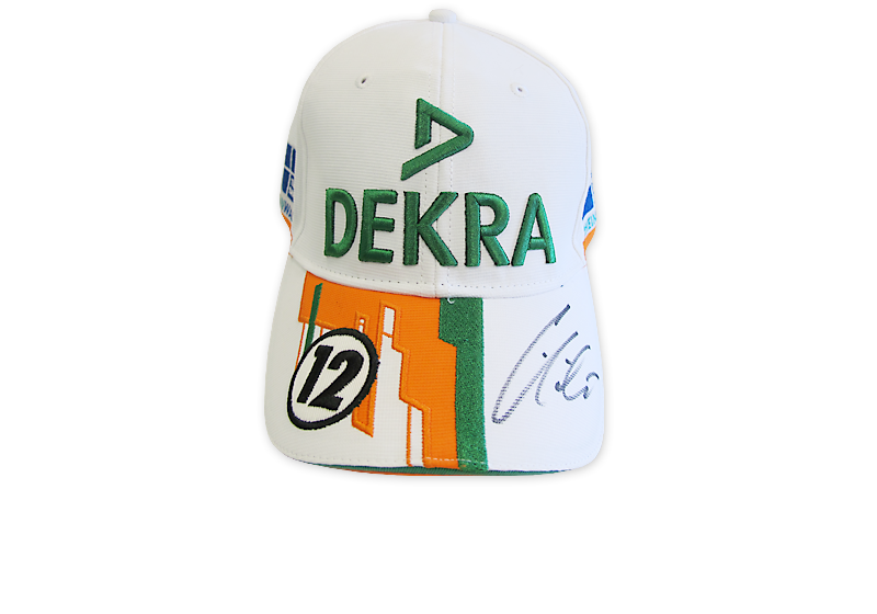  signiertes Hülkenberg-Cap 