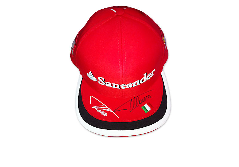  Cap von Fernando Alonso 