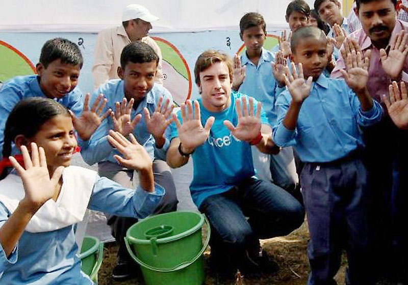  Cap von Fernando Alonso 