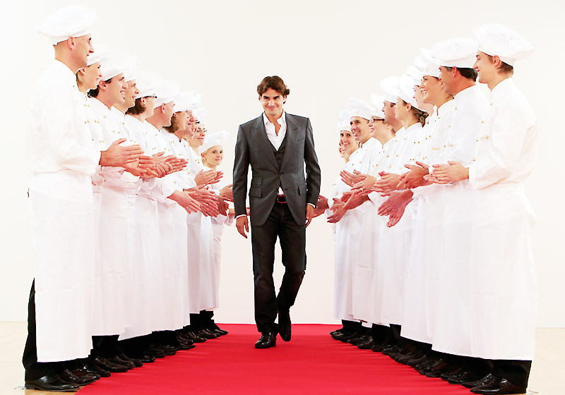  Roger Federer treffen 