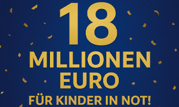 18 Millionen: Neuer Rekordspendenstand für United Charity! 18 Millionen: Neuer Rekordspendenstand für United Charity!