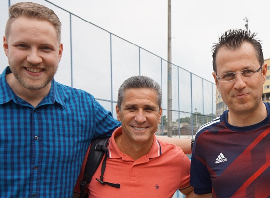 Markus Schäfer, Jorginho und Martin Schäfer