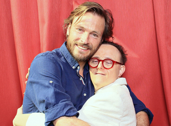 Mirco mit Andreas Pietschmann