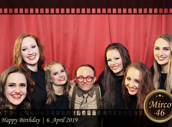 Mirco mit den Münchner Cheerleadern