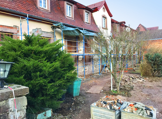 Das Alte Zollhaus in Essen wird saniert
