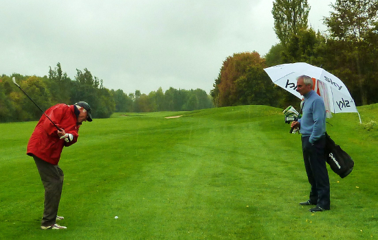 Golf-Runde der besonderen Art