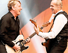 Status Quo beim Konzert treffen
