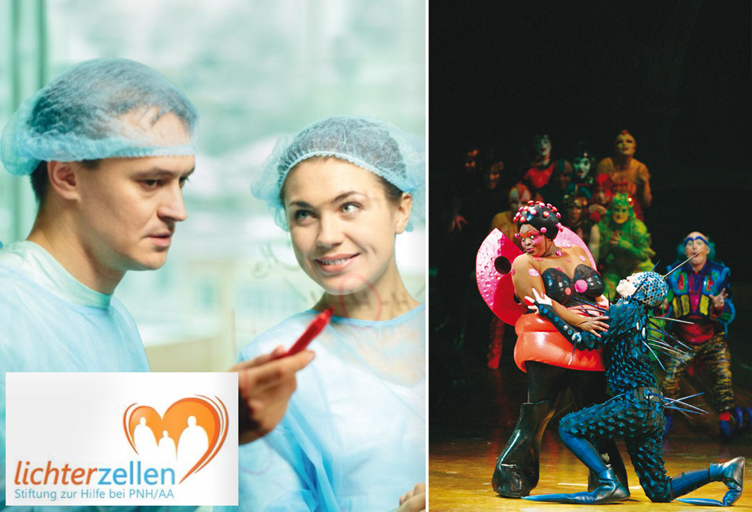 Für die Stiftung Lichterzellen den Cirque du Soleil erleben Für die Stiftung Lichterzellen den Cirque du Soleil erleben