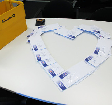 Post für den guten Zweck Post für den guten Zweck