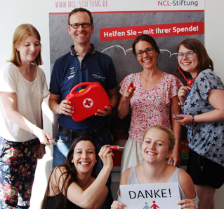 Ziel erreicht: 15.000 Euro für die NCL-Kampagne „Save the brain“ Ziel erreicht: 15.000 Euro für die NCL-Kampagne „Save the brain“