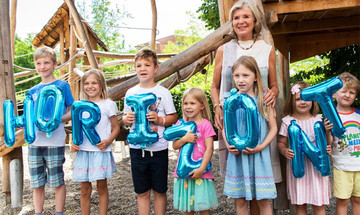 Bau des dritten Schutzhauses