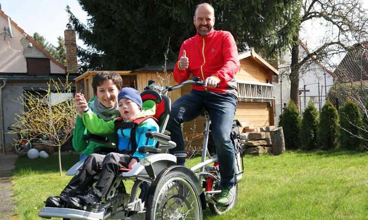Ein Reha-Rad für den kleinen Jannis Ein Reha-Rad für den kleinen Jannis