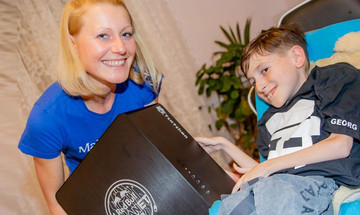 Glücksmoment für Georg!