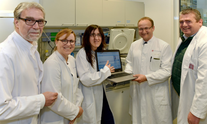 Laboratory tool for the children's cancer centre in Mayence