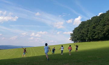 The children enjoyed their holidays