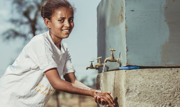 WASH gibt Kindern in Äthiopien Zugang zu Hygiene WASH gibt Kindern in Äthiopien Zugang zu Hygiene