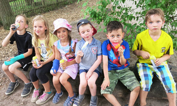 Glückliche Kids in Münster