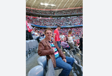 Joachim in der Allianz Arena